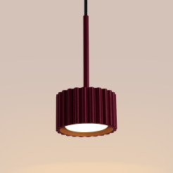 Lampa wisząca AURA 1 burgund Gx53 SL.2684