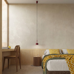 Lampa wisząca AURA 1 burgund Gx53 SL.2684