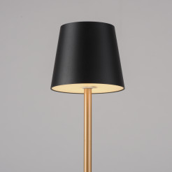 19250-68 EURIA LAMPA STOŁOWA CZARNY/ZŁOTY