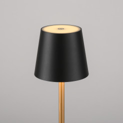 19250-68 EURIA LAMPA STOŁOWA CZARNY/ZŁOTY