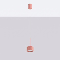 Lampa wisząca AURA 1 brzoskwiniowa Gx53 SL.2685