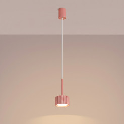 Lampa wisząca AURA 1 brzoskwiniowa Gx53 SL.2685