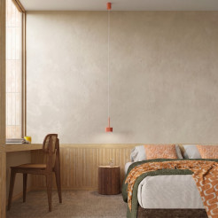 Lampa wisząca AURA 1 brzoskwiniowa Gx53 SL.2685