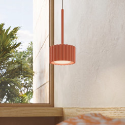 Lampa wisząca AURA 1 brzoskwiniowa Gx53 SL.2685