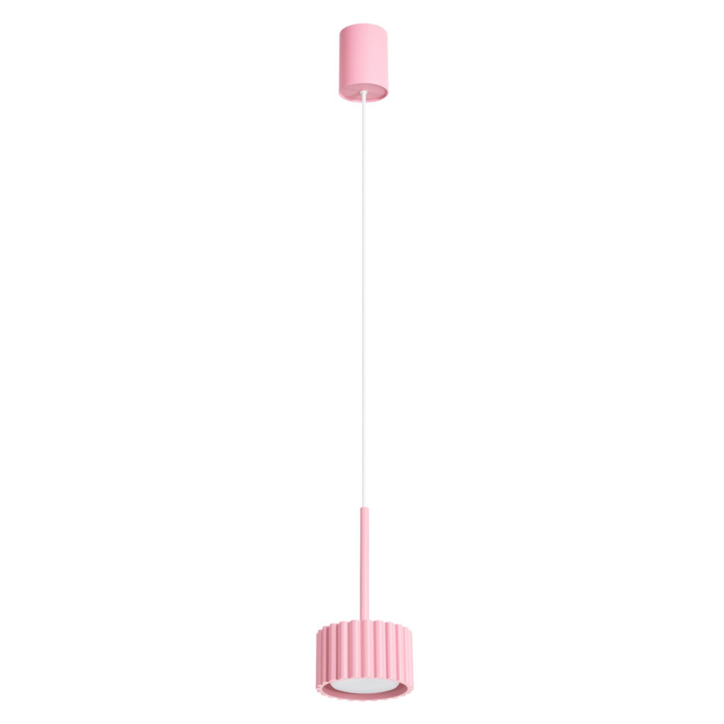 Lampa wisząca AURA 1 różowa Gx53 SL.2686