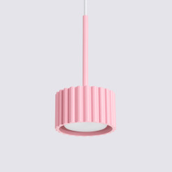 Lampa wisząca AURA 1 różowa Gx53 SL.2686