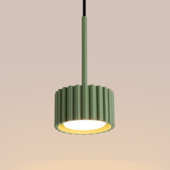 Lampa wisząca AURA 1 szałwiowa Gx53 SL.2687