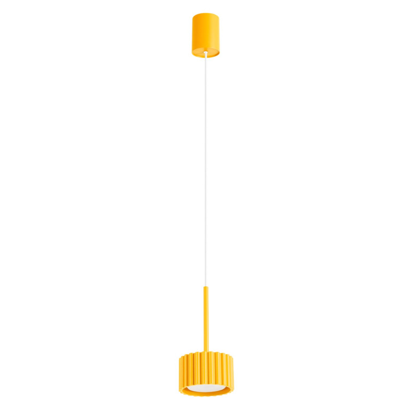 Lampa wisząca AURA 1 żółta Gx53 SL.2688