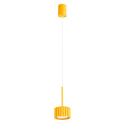 Lampa wisząca AURA 1 żółta Gx53 SL.2688