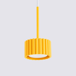 Lampa wisząca AURA 1 żółta Gx53 SL.2688