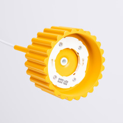 Lampa wisząca AURA 1 żółta Gx53 SL.2688