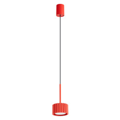 Lampa wisząca AURA 1 czerwona Gx53 SL.2689