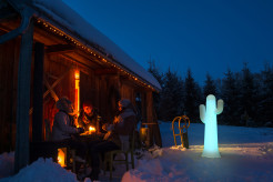 3091 PANCHO 140 LAMPA ZEWNĘTRZNA BIAłA