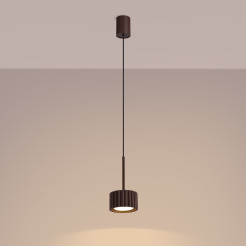 Lampa wisząca AURA 1 brązowa Gx53 SL.2690