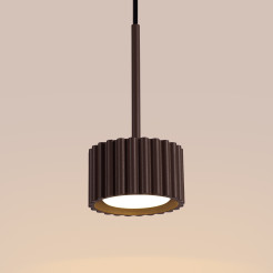 Lampa wisząca AURA 1 brązowa Gx53 SL.2690