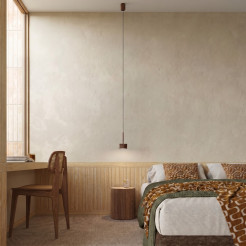 Lampa wisząca AURA 1 brązowa Gx53 SL.2690