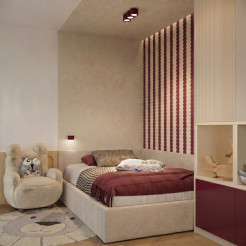 Kinkiet AURA burgund Gx53 SL.2620