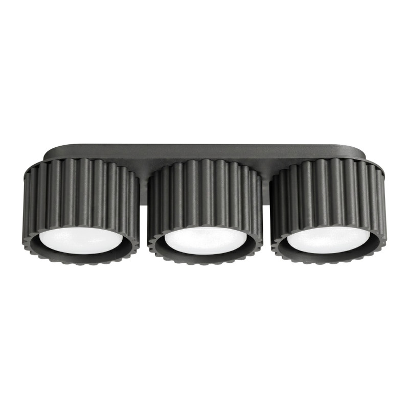 Plafon AURA 3 czarny Gx53 SL.2629