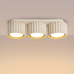 Plafon AURA 3 beżowy Gx53 SL.2630