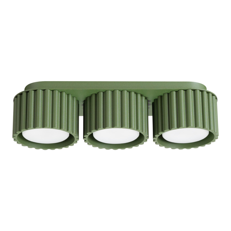 Plafon AURA 3 zielony oliwkowy Gx53 SL.2631