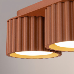 Plafon AURA 3 ochra czerwona Gx53 SL.2632