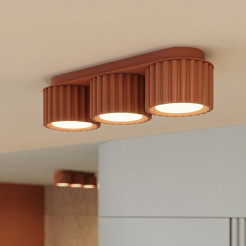 Plafon AURA 3 ochra czerwona Gx53 SL.2632