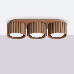 Plafon AURA 3 mocca Gx53 SL.2633