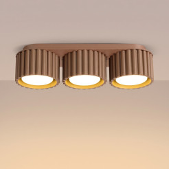 Plafon AURA 3 mocca Gx53 SL.2633