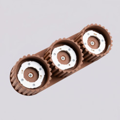 Plafon AURA 3 mocca Gx53 SL.2633