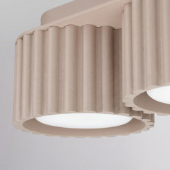 Plafon AURA 3 taupe Gx53 SL.2635