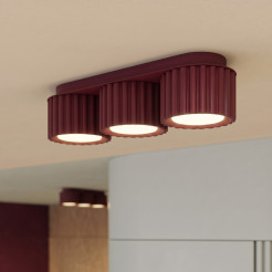 Plafon AURA 3 burgund Gx53 SL.2636
