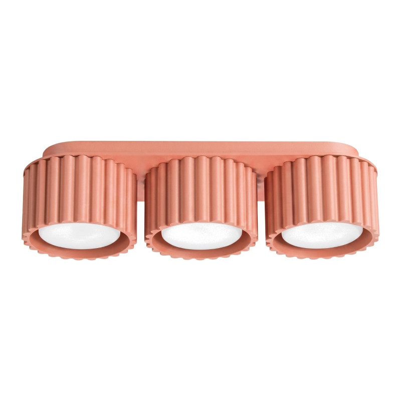 Plafon AURA 3 brzoskwiniowy Gx53 SL.2637