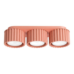 Plafon AURA 3 brzoskwiniowy Gx53 SL.2637