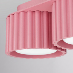 Plafon AURA 3 różowy Gx53 SL.2638