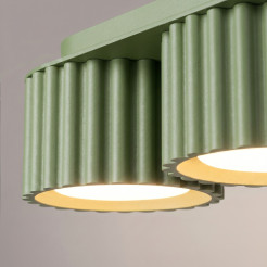 Plafon AURA 3 szałwiowy Gx53 SL.2639