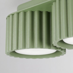 Plafon AURA 3 szałwiowy Gx53 SL.2639