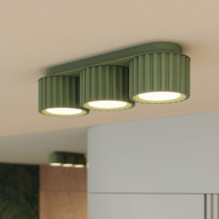 Plafon AURA 3 szałwiowy Gx53 SL.2639