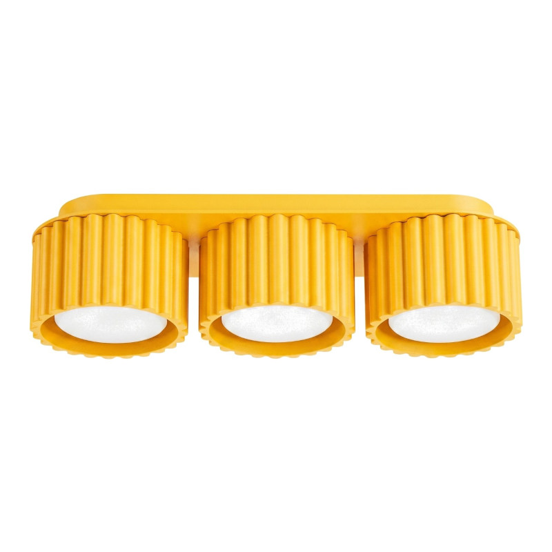 Plafon AURA 3 żółty Gx53 SL.2640