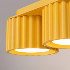 Plafon AURA 3 żółty Gx53 SL.2640