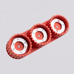 Plafon AURA 3 czerwony Gx53 SL.2641