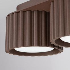 Plafon AURA 3 brązowy Gx53 SL.2642