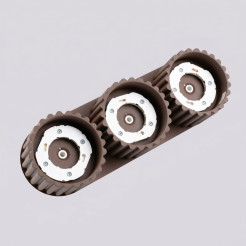 Plafon AURA 3 brązowy Gx53 SL.2642