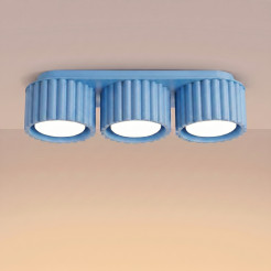 Plafon AURA 3 błękitny Gx53 SL.2643