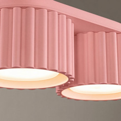 Plafon AURA 2 różowy Gx53 SL.2407