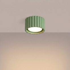 Plafon AURA 1 szałwiowy Gx53 SL.2411