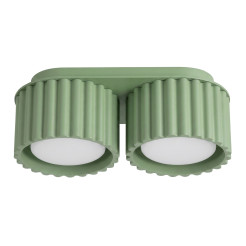 Plafon AURA 2 szałwiowy Gx53 SL.2412