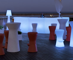 3257 IBIZA 120 SOLAR LAMPA ZEWNĘTRZNA BIAŁA