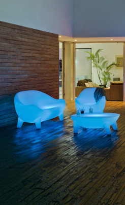 3227 JAMAICA SOLAR SOFA Z PODŚWIETLENIEM BIAŁA