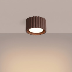 Plafon AURA 1 brązowy Gx53 SL.2426