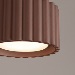 Plafon AURA 1 brązowy Gx53 SL.2426
